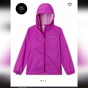 Columbia Switchback II Water-Resistant Jacket Big Girls Sz 14-16